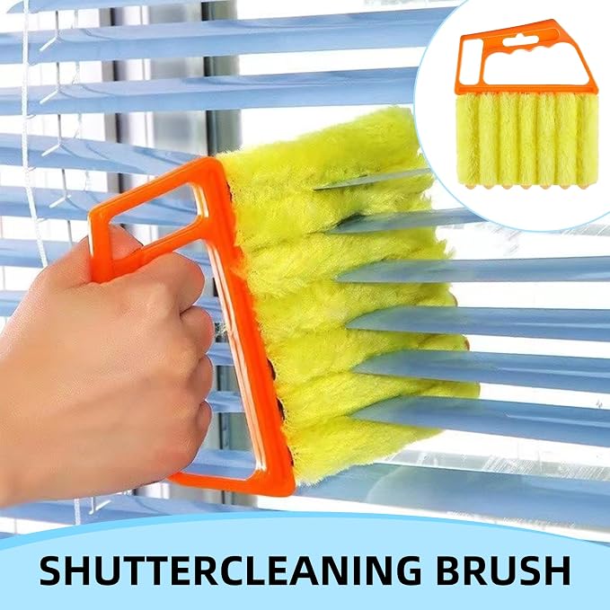 Blind Cleaner Duster Tool, 2026 New Window Venetian Washable 7 Fingers Dusting - Image 2
