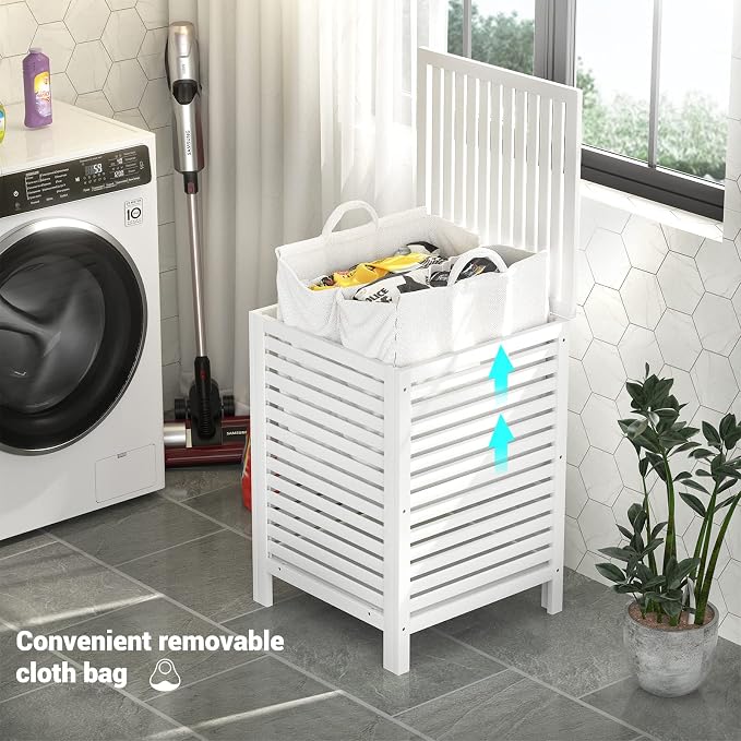 Homykic Bamboo Laundry Hamper - Image 3