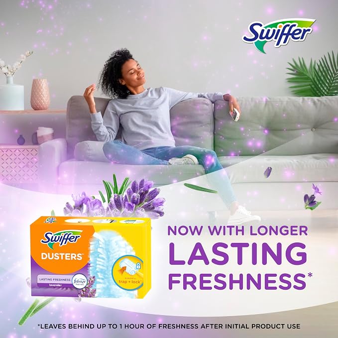 Swiffer Dusters Multi-Surface Duster Refills, Lavender Scent, 10 ct - Image 4
