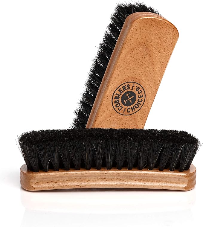 Premium Shoe Brush by CobblersChoiceCo