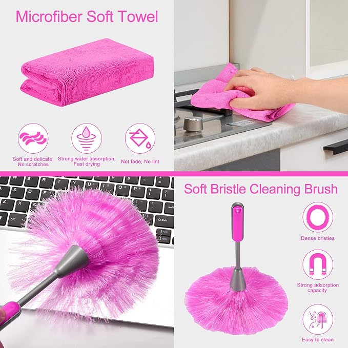 Microfiber Dusters for Cleaning, Feather Dusters - Image 7