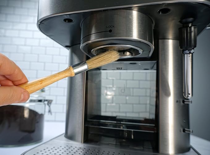 RSVP International Espresso Coffee Kitchen Cleaning Tool, Utility Brush - Image 5