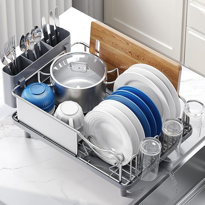 Stainless Steel Dish Drying Rack - Image 8