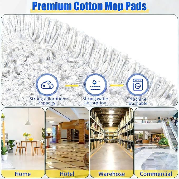 36" Commercial Dust Mop for Floor Cleaning - Image 5