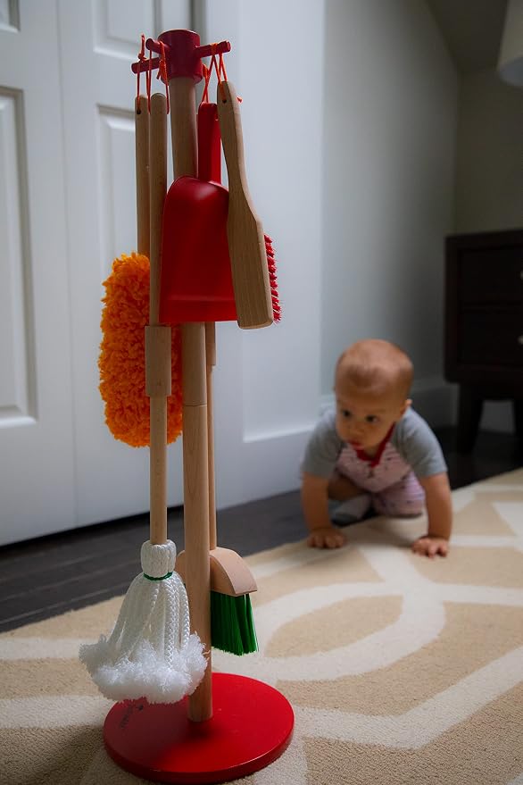 JustForKids Wooden Detachable Kids Cleaning Set - Image 11
