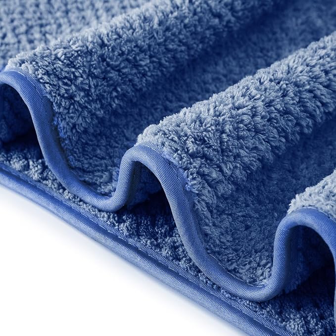 2 Pack Bath Towel Set 35" x 70", Extra Large Waffle Bath Towel Set, Microfiber - Image 5