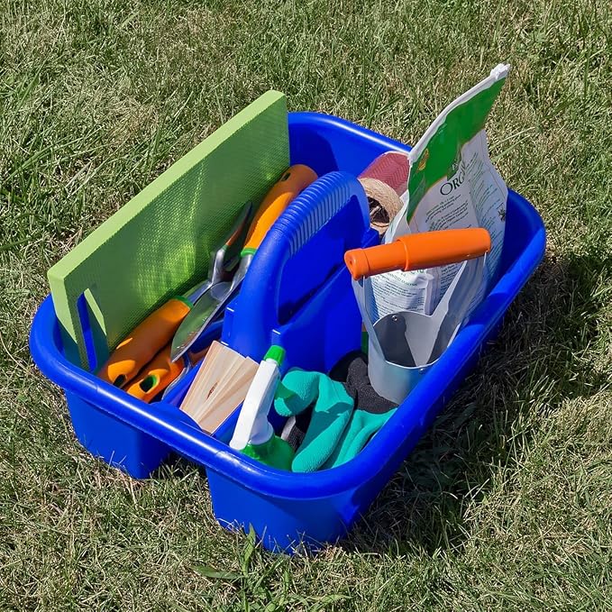 Akro-Mils 09185 Plastic Tote Tool & Supply Cleaning Caddy - Image 7