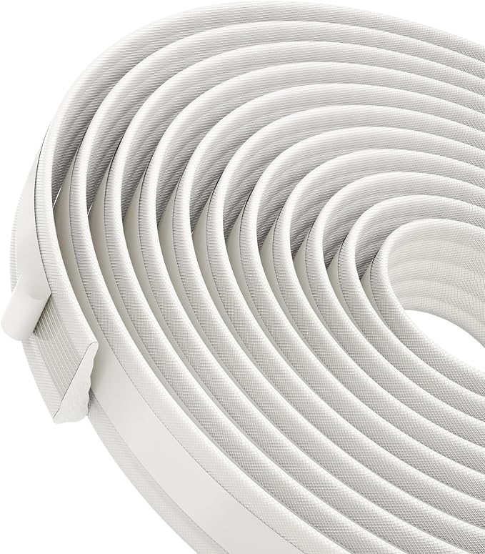 QDiShi 118" Wedge-Shape Weather Stripping Door Seal Weatherproof Foam Seals - Image 3