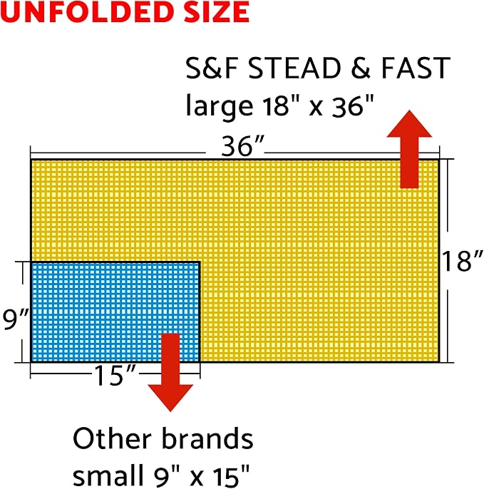S&F STEAD & FAST Tack Cloth Automotive Painting, 30-pc Tack Cloths - Image 3