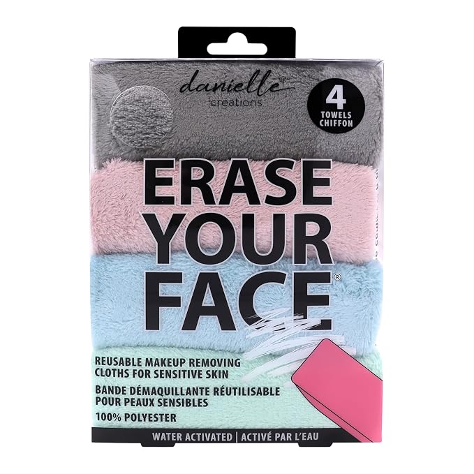ERASE YOUR FACE Reusable Makeup Remover Cloths by EraseYourFace
