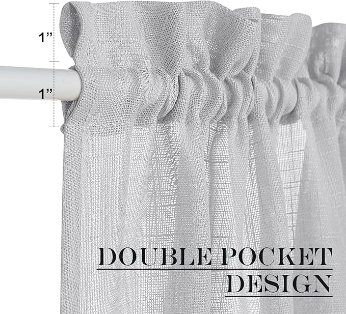 NICETOWN Side Door Window Curtains - Image 4