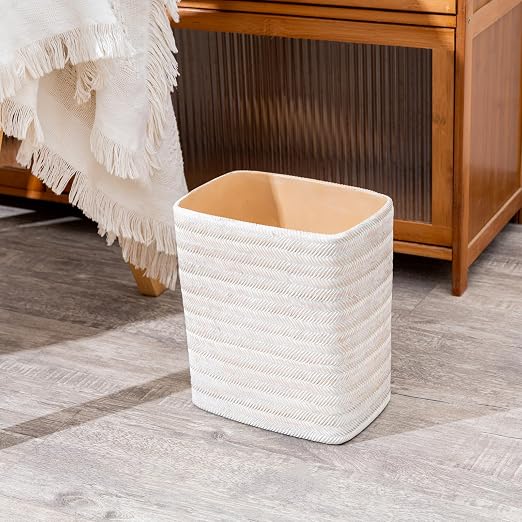 Polytree Bathroom Trash Can 1.8 Gallon Small Kitchen Garbage Can, Decor - Image 6