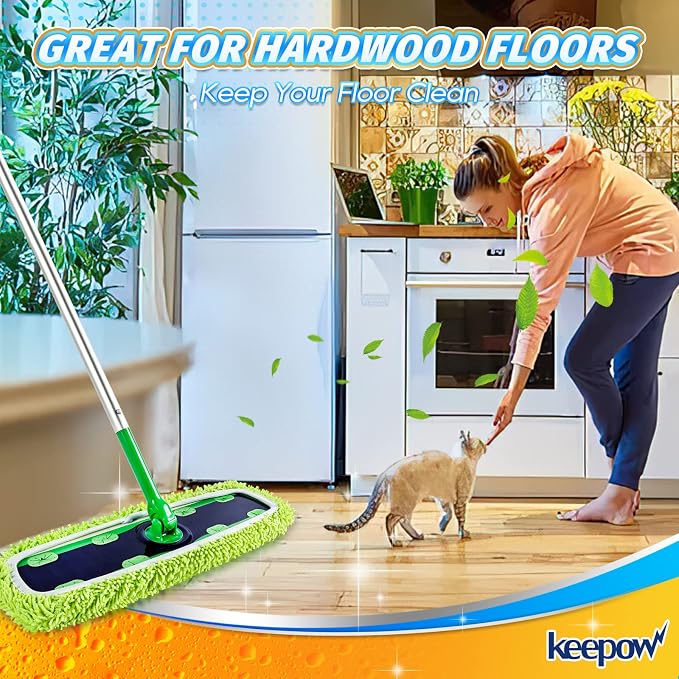KEEPOW XL Dry Sweeping/Wet Mopping Cloths - Image 6