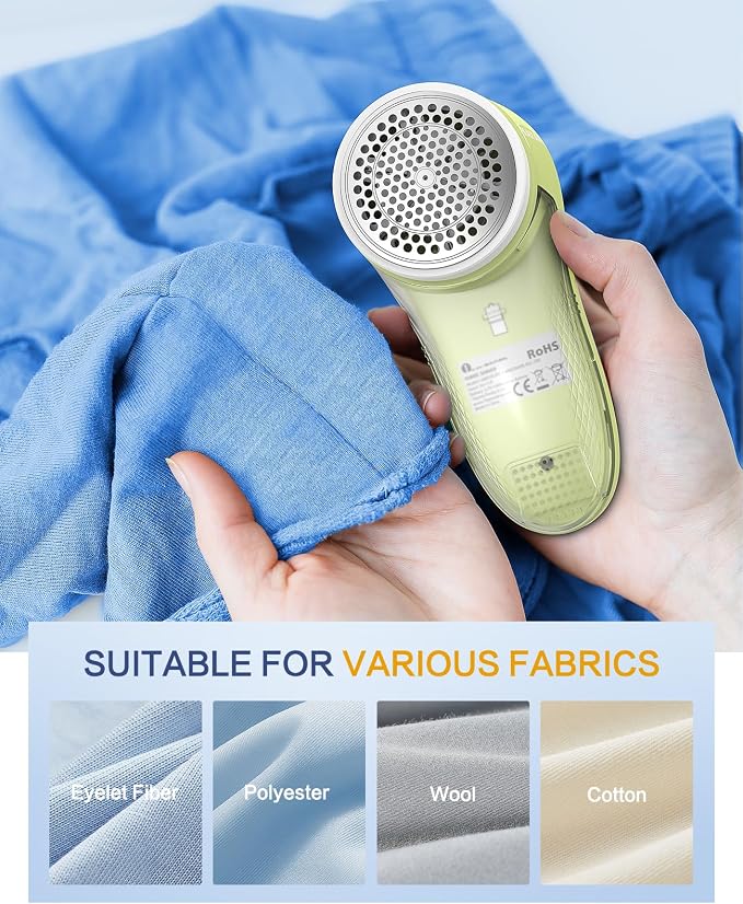 BEAUTURAL Fabric Shaver, Rechargeable Lint Remover - Image 6