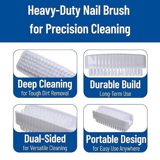SPARTA 3623900 Plastic Hand Brush, Nail Brush - Image 4