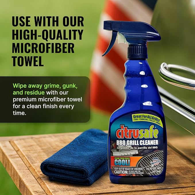 Citrusafe Complete Grill Cleaning Kit - Image 6