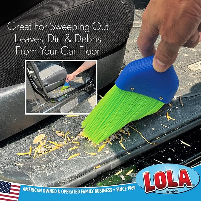LOLA Whisk Broom, Hand Brush, 72 Pack Durable Bristles, Whisks Away Dirt & - Image 3