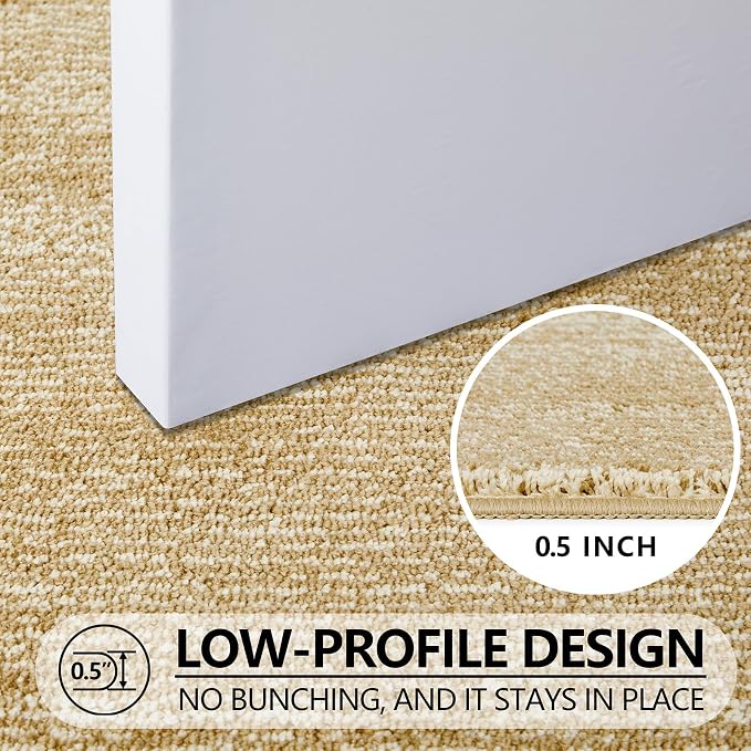 REFETONE Indoor Doormat, Front Door Mat 24"x36" Absorbent Rubber Backing Non - Image 3