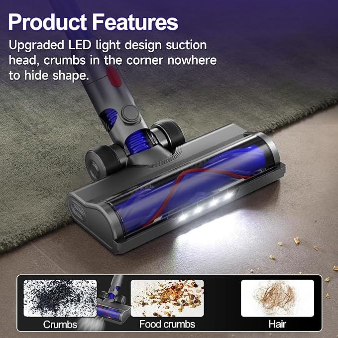 Vacuum Replacement Head for V7 V8 V10 V11 V15 V8 Slim for Hard Floor Short Pile - Image 4