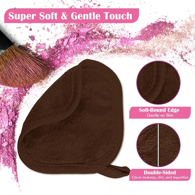Orighty Makeup Remover Cloth, 12 Pack Makeup Removal Face Cleansing Cloth - Image 2