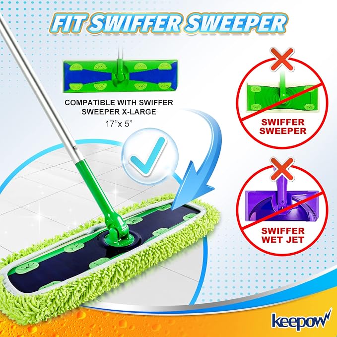 KEEPOW Reusable XL Wet Pads Compatible - Image 2