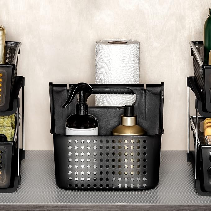 madesmart Premium Portable Shower Caddy, Hold Soap, Hair Supplies and Beauty - Image 3