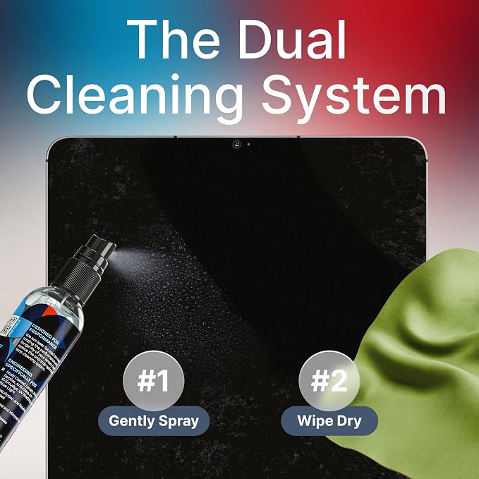 Koala Eyeglass Lens Cleaner Spray Kit | Glasses Cleaner Bottle + Microfiber - Image 8