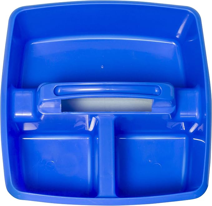 Storex 3-Compartment Small Caddy – Multipurpose Classroom Organizer - Image 6