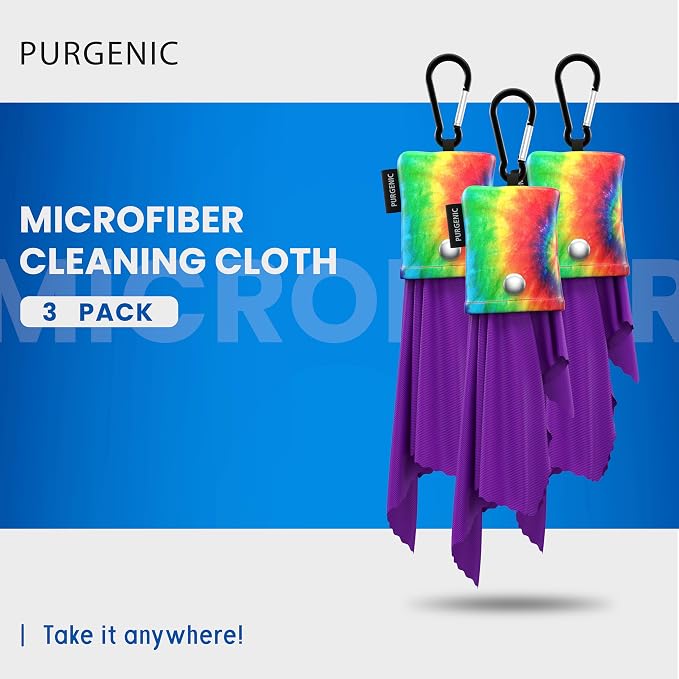 Microfiber Cloth & Glasses Wipes Lens & Glasses Cleaning Cloth - Image 2