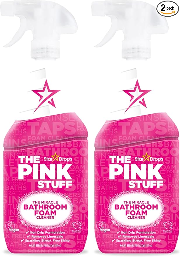 Stardrops - The Pink Stuff Miracle Bathroom Foam Cleaner, 30 fl oz – Now 20% by ThePinkStuff