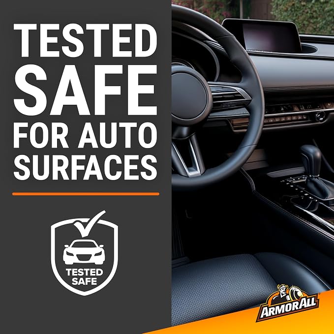 Armor All Original Protectant Wipes, Car Interior Cleaner Wipes - Image 8