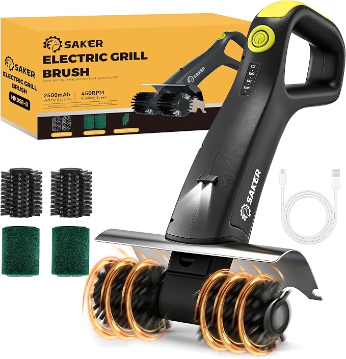 Saker Electric Grill Brush by Saker
