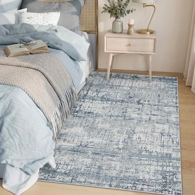 3x5 Washable Entryway Rug, Non Slip Boho Runner Rugs by Rugxara
