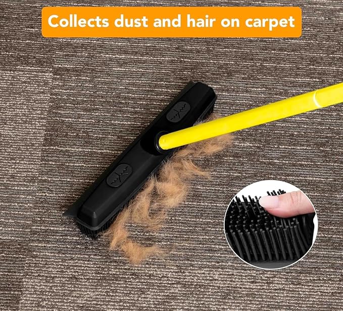 FURemover Sweep Pet Hair Rubber Broom - Image 6
