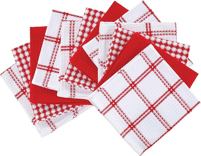 T-Fal Premium Waffle Dish Cloths: Highly Absorbent, Super Soft Long Lasting - Image 2