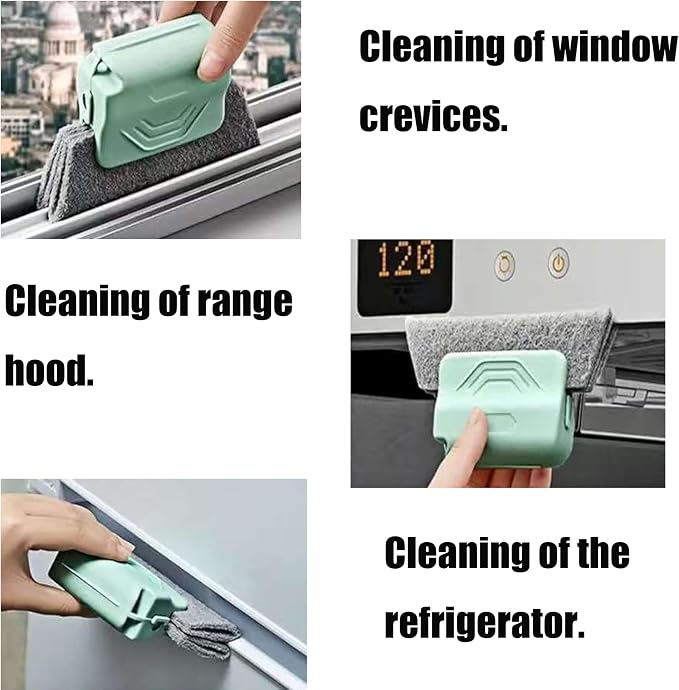 Magic Window Track Cleaner, 2026 New Sliding Door Track Cleaner Window Groove - Image 3