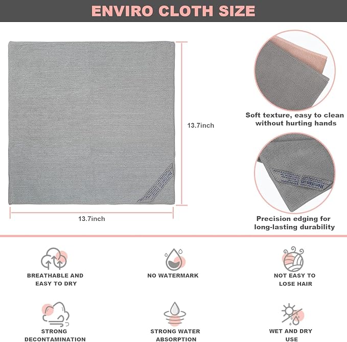 Window Cloth & Enviro Cloth Set, Quality Replacement - Image 6