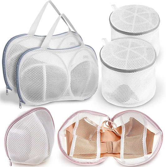 SATINIOR 6pcs Large Bra Lingerie Wash Bags by SATINIOR