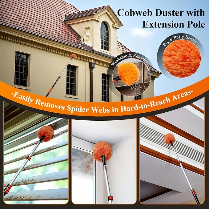 20ft High Reach Cobweb Duster - Image 2