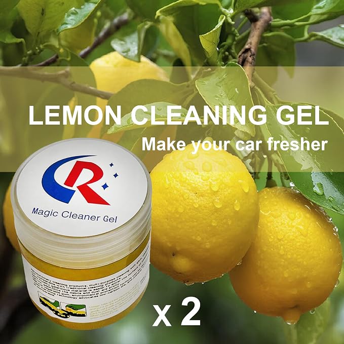 2-Pack Car Cleaning Gels Car Interior Cleaner Putty Slime Auto Detailing Tools - Image 3