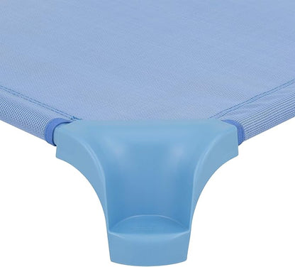 Sprogs Heavy-Duty Stackable Standard Size 52"L Daycare Cots for Kids and Toddlers, Stacking Preschool Classroom Kids Cots for Sleeping, Resting, Naptime, Pack of 12, Natural Colors