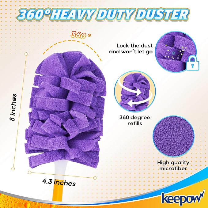 KEEPOW Reusable Duster Refill Compatible - Image 3