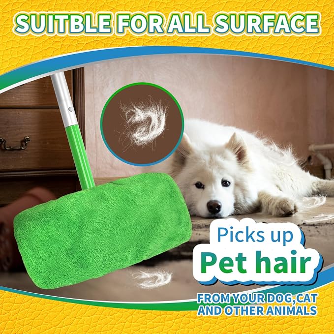 5 Pack Reusable 100% Chenille Mop Pads Compatible - Image 7