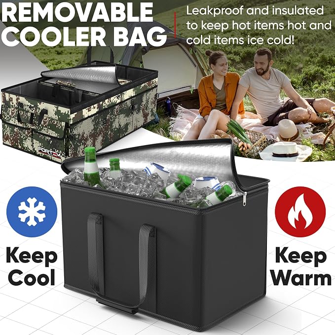 FORTEM Trunk Organizer with Cooler - Image 2
