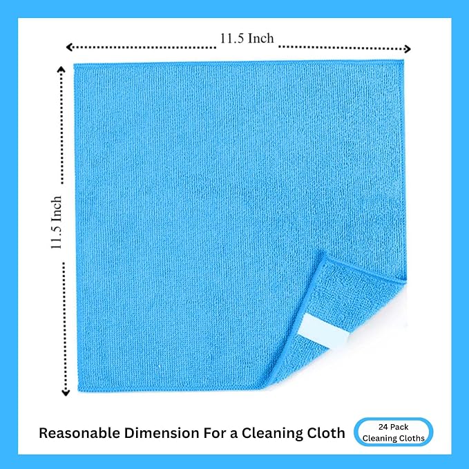 Microfiber Cleaning Cloth for Kitchen & households, Towels for Cars. - Image 8