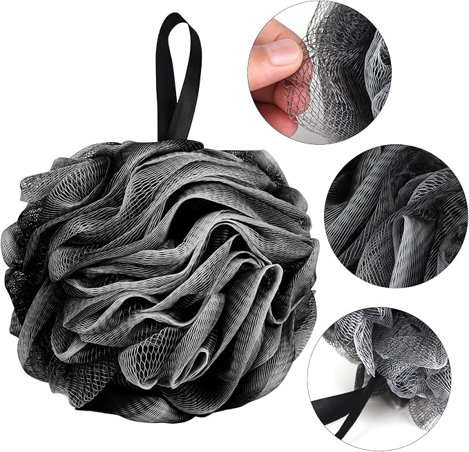Fu Store Loofah Sponge Shower Loofahs 50g Bath Sponges Mesh Balls Body Scrubber - Image 4