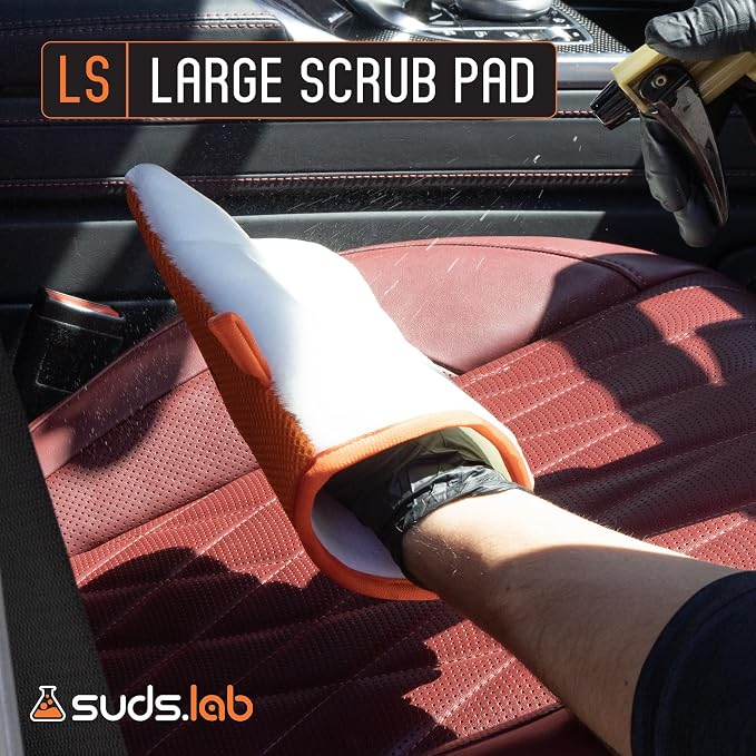 Suds Lab Oversized Scrub Pad – Heavy Duty Car Wash and Interior Cleaning Mitt - Image 2