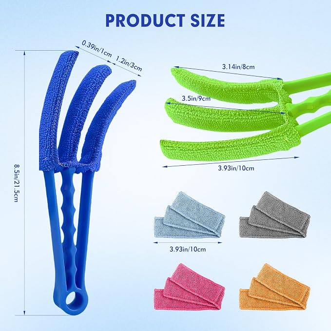 Window Blind Cleaner Duster Brush - Image 2