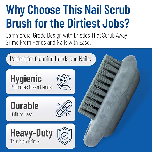 SPARTA 5 Inch Hand and Nail Brush - Image 3