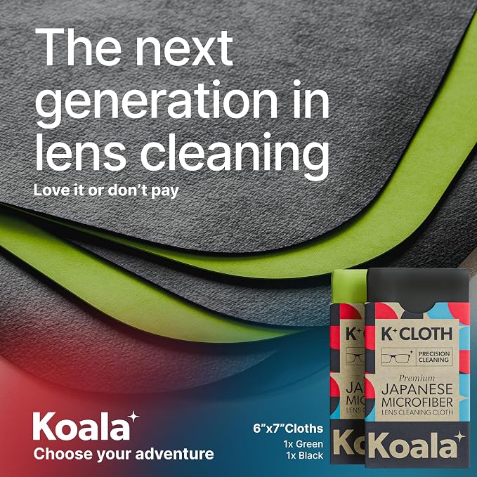 Koala Lens Cleaning Cloth | Japanese Microfiber | Glasses Cleaning Cloths | - Image 6